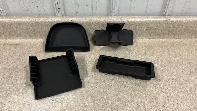 2004 2005 2006 Pontiac GTO Rubber Center Console Inserts Black OEM GM 92084507