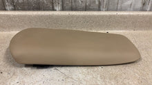 Load image into Gallery viewer, 05 13 Chevrolet C6 Corvette Z06 Center Console Lid Armrest Tan Leather GM 55K

