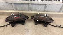 Load image into Gallery viewer, 2010 2015 Camaro SS Front Driver Passenger Brembo Brake Calipers Pair OEM
