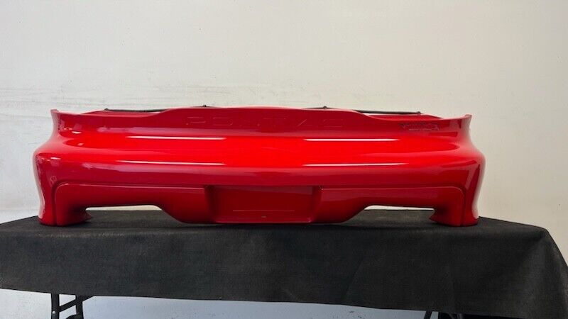 1993 2002 Pontiac Firebird Trans AM WS6 Factory Rear Bumper Cover OEM Red 53K