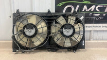 Load image into Gallery viewer, 12 15 Chevrolet Camaro SS Factory Radiator Cooling Fans Fan Assembly OEM GM
