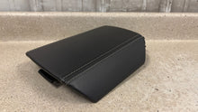 Load image into Gallery viewer, 10 15 Camaro SS Factory Center Console Lid Arm Rest GM Black Leather 26K
