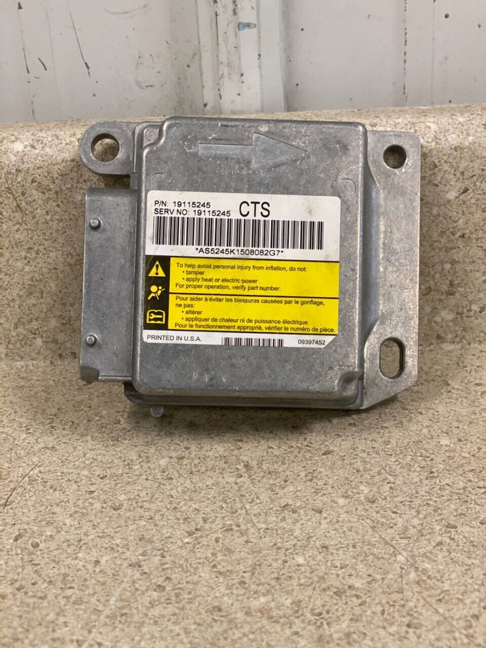 2004 Cadillac CTS CTSV Module Sensor OEM GM 19115245 Computer 04