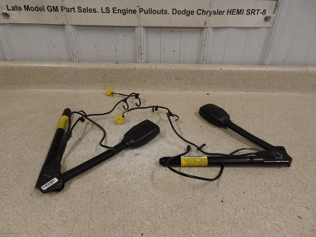 05 13 Corvette C6 Z06 Seat Belt Buckle Pretensioner Right Left  Pair OEM GM 78K