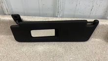 Load image into Gallery viewer, 10 15 Camaro SS Driver Passenger Side Sun Visors Left Right Visor Black Pair 45K
