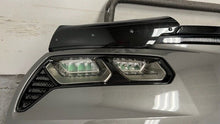 Load image into Gallery viewer, 14 19 Corvette C7 Z06 Rear Bumper Cover Complete Gray Panel GM Tail Lights NICE!
