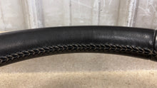 Load image into Gallery viewer, 10 11 Chevrolet Camaro SS Leather Steering Wheel GM Black Stone Stitching 43K
