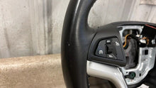Load image into Gallery viewer, 12 15 Camaro SS Steering Leather OEM GM Black Switches Paddles 22790892 Wheel
