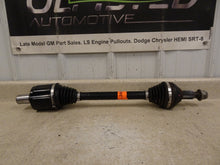 Load image into Gallery viewer, 09 13 C6 Corvette Passenger Driver Rear Halfshaft Axle Shaft GM 22873443 62K
