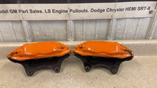 Load image into Gallery viewer, 2010 2015 Camaro SS Front Driver Passenger Brembo Brake Calipers Pair OEM
