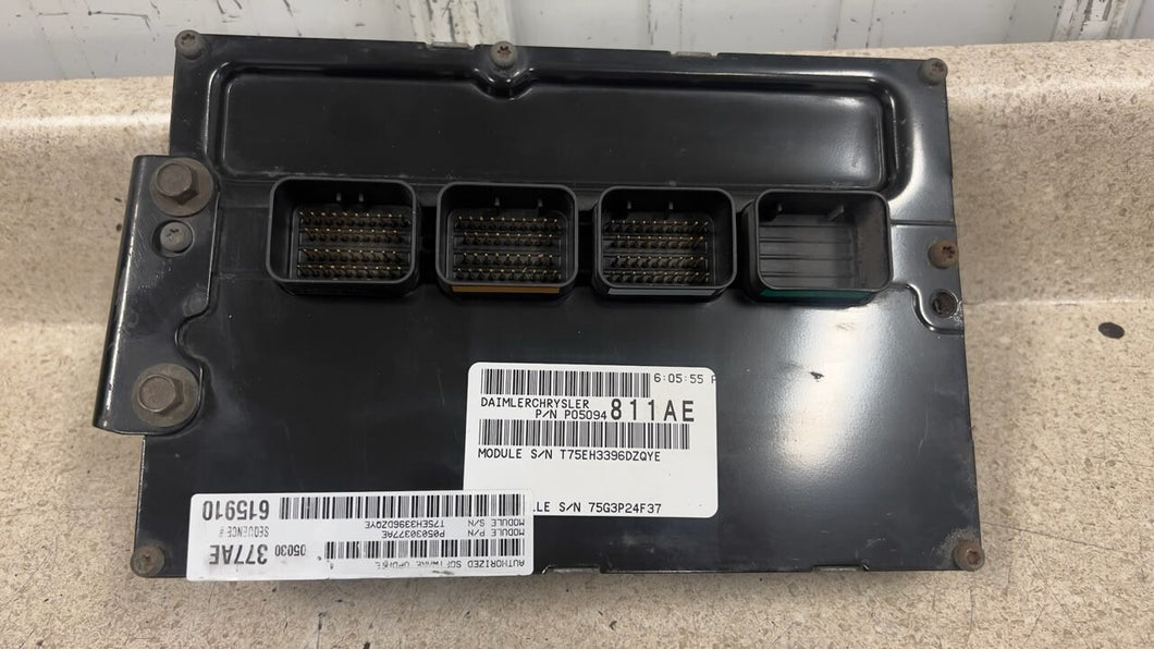 2007 Dodge Charger SRT 6.1L Engine Computer Module ECM PCM 05030377AE Mopar