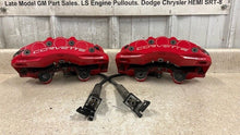 Load image into Gallery viewer, 05 13 Chevrolet Corvette C6 Z06 Front Brake Calipers 6 Piston Set Brakes OEM
