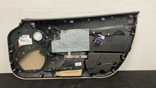 Load image into Gallery viewer, 05 13 Corvette C6 Driver Left Interior Door Panel Trim Black Cashmere OEM 35K
