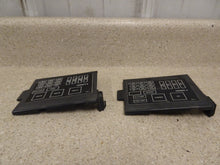 Load image into Gallery viewer, 1998 2002 Pontiac Firebird Trans AM Camaro SS Fuse Box Panel Cover OEM 2 Pair GM
