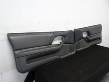 Load image into Gallery viewer, 1993 2002 Camaro SS Driver Passenger Door Panels Graphite Gray OEM GM 75K Pair

