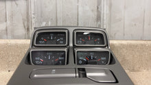 Load image into Gallery viewer, 10 15 Camaro SS Center Console Top Trim Gauges Switches Controls GM 35K MILES
