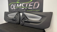 Load image into Gallery viewer, 10 15 Camaro SS Interior Right Left Door Panel Pair OEM Silver Panels 26K
