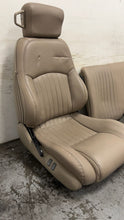 Load image into Gallery viewer, 98 02 Pontiac Firebird Trans AM WS6 Front Rear Set Seats Leather Tan OEM 51K
