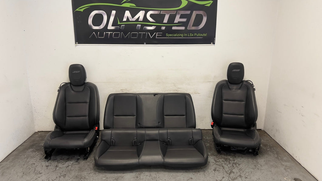 10 15 Chevrolet Camaro SS Right Left Front Rear Power Heated Leather Seats 26K