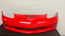 Load image into Gallery viewer, 05 13 Chevrolet C6 Z06 Factory Wide Body Front Bumper Assembly Cover OEM GM Red
