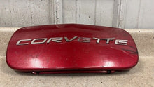 Load image into Gallery viewer, 97 04 Corvette C5 Front Bumper License Plate Filler Trim OEM GM 10256977
