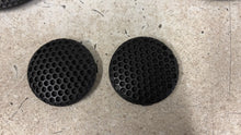 Load image into Gallery viewer, 98 02 Pontiac Firebird Trans AM WS6 Factory Speaker Covers Trim Black OEM Set 8
