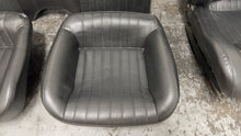 Load image into Gallery viewer, 98 02 Pontiac Firebird Trans AM WS6 Front Rear Set Seats Leather Black OEM GM
