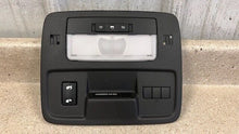 Load image into Gallery viewer, 10 15 Camaro SS Center Upper Overhead Console GM Black Roof Sunroof Switches
