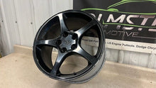 Load image into Gallery viewer, 00 04 Chevrolet Corvette C5 Rear Speedline 18x9.5 Wheel Rim GM 9594182 Black 18&#39;
