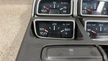 Load image into Gallery viewer, 10 15 Camaro SS Center Console Top Trim Gauges Switches Controls GM Factory OEM

