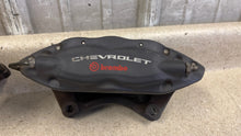 Load image into Gallery viewer, 2010 2015 Camaro SS Rear Driver Passenger Brembo Brake Calipers Pair OEM 26K
