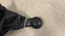 Load image into Gallery viewer, 10 15 Camaro SS Center Manual Shifter Knob Boot Black Leather GM OEM 26K Miles
