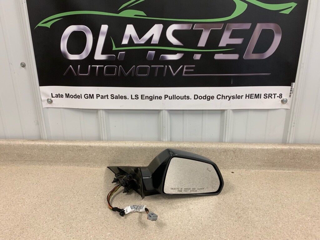 09 15 Cadillac CTSV CTS Passenger Side Mirror OEM GM Gray RH Right 25828071