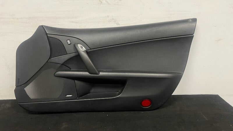 05 13 Corvette C6 Z06 Passenger Interior Door Trim Panel Black Right OEM GM RH