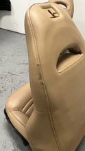 Load image into Gallery viewer, 97 04 Chevrolet Corvette C5 Seats Tan Leather Driver Passenger GM Power
