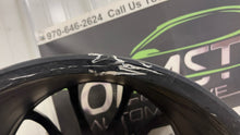 Load image into Gallery viewer, 12 19 Corvette C6 Z06 Speedline Rear 20'' Black Wheel GM 9598728 20X12 Rim OEM
