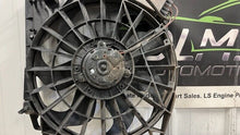 Load image into Gallery viewer, 2005 2013 Chevrolet Corvette C6 Z06 Radiator Engine Cooling Fan Assembly OEM
