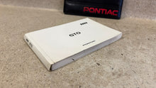 Load image into Gallery viewer, 2005 Pontiac GTO Owners Manual Booklet Guide Information Case Warranty

