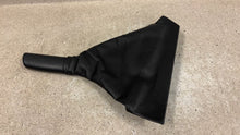 Load image into Gallery viewer, 05 13 C6 Corvette Factory Black Leather Emergency Park Brake Boot Handle 62K
