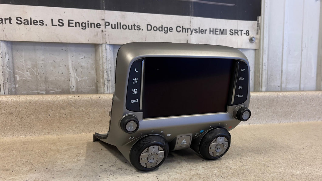 13 15 Chevrolet Camaro SS ZL1 Navigation Stereo Radio GM 23286602 Display