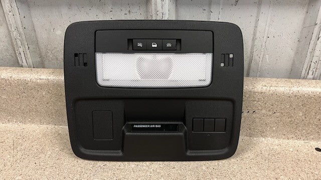 10 15 Camaro SS Center Upper Overhead Console GM Black Roof Switches OEM Coupe