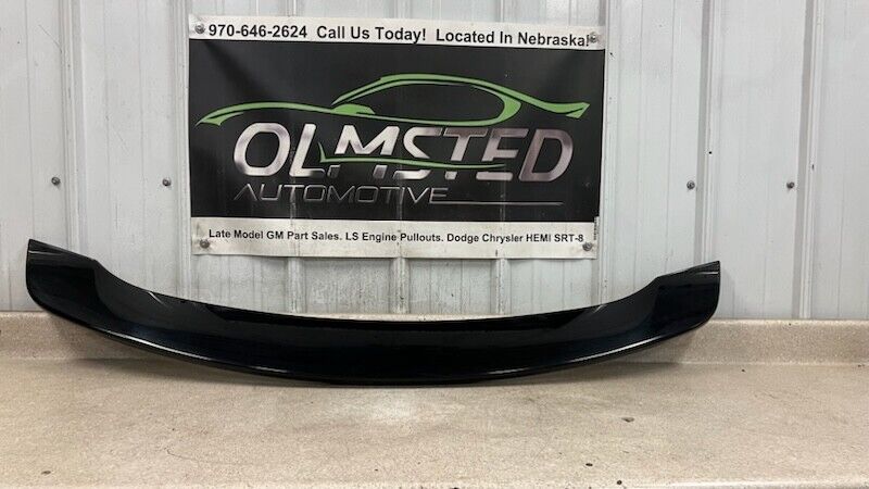 2014 2015 Chevrolet Camaro SS Rear Trunk Deck Lid Spoiler OEM GM 23201147 Black