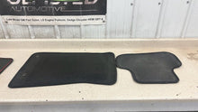 Load image into Gallery viewer, 11 14 Chevrolet Camaro SS Front Rear Left Right Floor Mats GM Black Red Cloth
