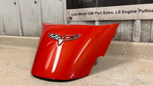 Load image into Gallery viewer, 05 13 Corvette Convertible C6 Center Waterfall Panel GM 20914169 Orange 33K
