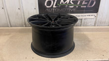 Load image into Gallery viewer, 12 19 Corvette C6 Z06 Speedline Rear 20'' Black Wheel GM 9598728 20X12 Rim OEM
