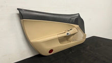 Load image into Gallery viewer, 05 13 Corvette C6 Driver Left Interior Door Panel Trim Black Cashmere OEM 35K
