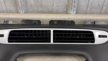 Load image into Gallery viewer, 10 15 Camaro SS Black Leather Dash Trim Vents 2 Pieces GM 22880758 Orange Stitch
