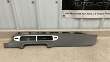 Load image into Gallery viewer, 10 15 Chevrolet Camaro SS ZL1 Gray Leather Dash Trim 22880753 GM Factory Pad
