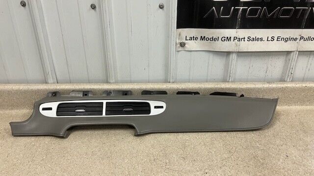 10 15 Chevrolet Camaro SS ZL1 Gray Leather Dash Trim 22880753 GM Factory Pad