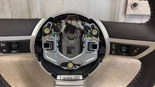 Load image into Gallery viewer, 10 11 Camaro SS Leather Steering Wheel GM Black Stone Stitching 26K Manual
